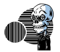 "Normal Mr.Skull's Life" sticker #9628194