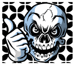 "Normal Mr.Skull's Life" sticker #9628201