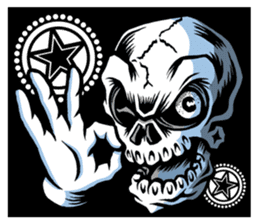 "Normal Mr.Skull's Life" sticker #9628202