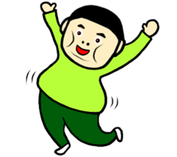 I am Fat Man sticker #9628275