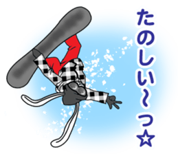 Let's Snowboarding! sticker #9629274