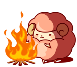 Lonely Sheep sticker #9629420