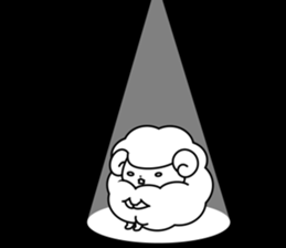 Lonely Sheep sticker #9629445