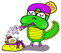 coco crocodile junior sticker #9629497