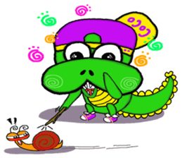 coco crocodile junior sticker #9629507