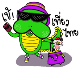 coco crocodile junior sticker #9629511