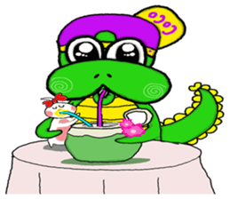 coco crocodile junior sticker #9629513