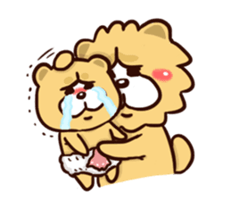 Chow Chow has a wonderful day! sticker #9629972