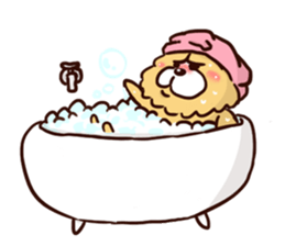 Chow Chow has a wonderful day! sticker #9629976