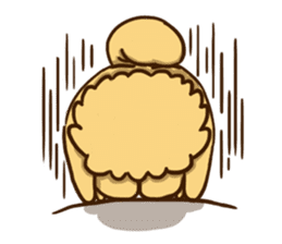 Chow Chow has a wonderful day! sticker #9629983