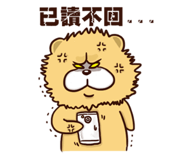 Chow Chow has a wonderful day! sticker #9629986