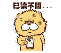 Chow Chow has a wonderful day! sticker #9629986