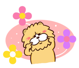 Chow Chow has a wonderful day! sticker #9629990