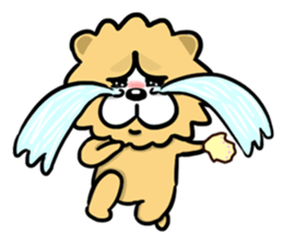 Chow Chow has a wonderful day! sticker #9629995