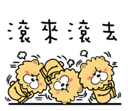 Chow Chow has a wonderful day! sticker #9629996