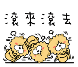 Chow Chow has a wonderful day! sticker #9629996