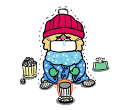 Chow Chow has a wonderful day! sticker #9629997