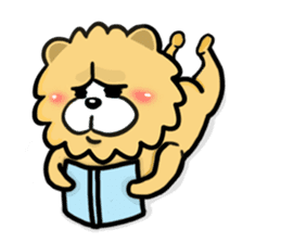 Chow Chow has a wonderful day! sticker #9630003