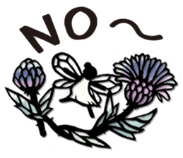 The paper fairy Lou & friends English. sticker #9630171