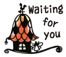 The paper fairy Lou & friends English. sticker #9630177