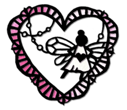 The paper fairy Lou & friends English. sticker #9630179