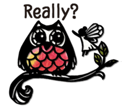 The paper fairy Lou & friends English. sticker #9630184