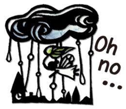 The paper fairy Lou & friends English. sticker #9630196