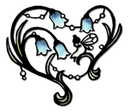 The paper fairy Lou & friends English. sticker #9630198