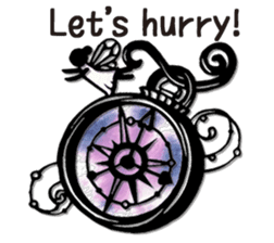 The paper fairy Lou & friends English. sticker #9630201