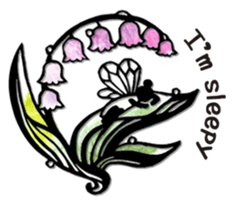 The paper fairy Lou & friends English. sticker #9630202