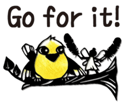 The paper fairy Lou & friends English. sticker #9630203