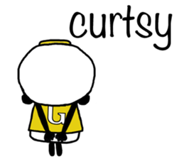 Panda For girls! - English ver. - sticker #9630267