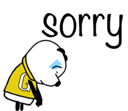 Panda For girls! - English ver. - sticker #9630272