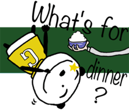 Panda For girls! - English ver. - sticker #9630280