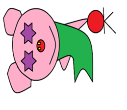 Kindly pig sticker #9630704