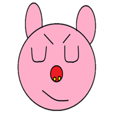 Kindly pig sticker #9630707