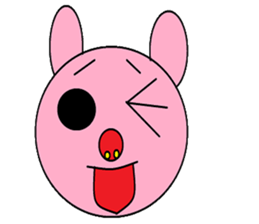 Kindly pig sticker #9630712