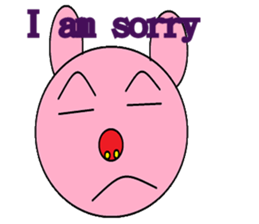 Kindly pig sticker #9630714