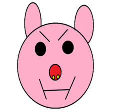 Kindly pig sticker #9630715