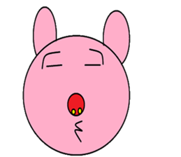 Kindly pig sticker #9630719