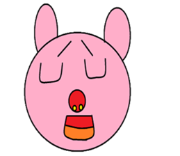 Kindly pig sticker #9630721
