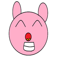 Kindly pig sticker #9630722