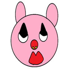 Kindly pig sticker #9630724