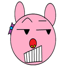 Kindly pig sticker #9630727