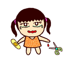 Cute brother Yo-yo & sister Ling-ling sticker #9630774