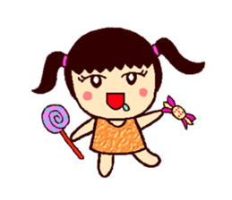 Cute brother Yo-yo & sister Ling-ling sticker #9630778