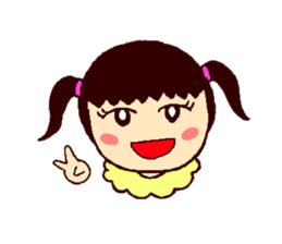 Cute brother Yo-yo & sister Ling-ling sticker #9630780