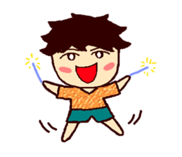 Cute brother Yo-yo & sister Ling-ling sticker #9630784