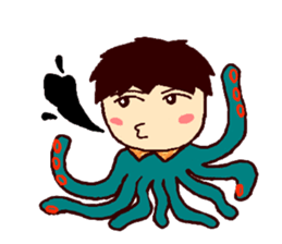 Cute brother Yo-yo & sister Ling-ling sticker #9630785