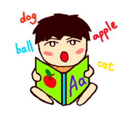 Cute brother Yo-yo & sister Ling-ling sticker #9630789